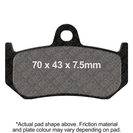 Brake Pads Sintered Metal Ebc FA320HH