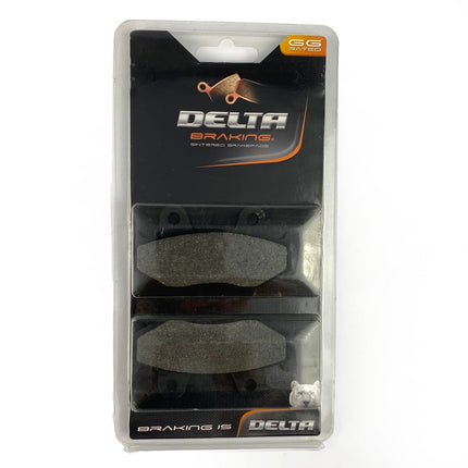 Brake Pads Mineral Organic M, Delta Braking DB2080-M