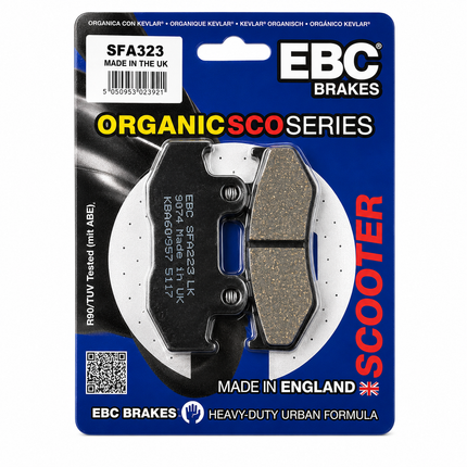 Brake Pads Scooter Organic Ebc SFA323