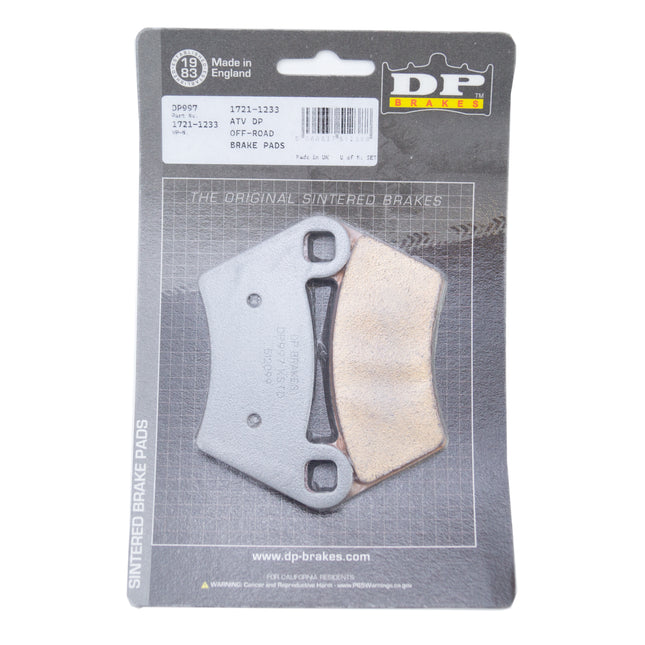 Brake Pads Sintered DP997 Dp, Polaris 1910514, 2202413, 39-354