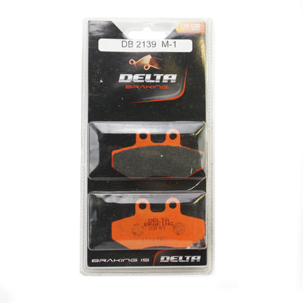 Brake Pads Delta M1 Organic Pads DB2139 (FA393 FA273)