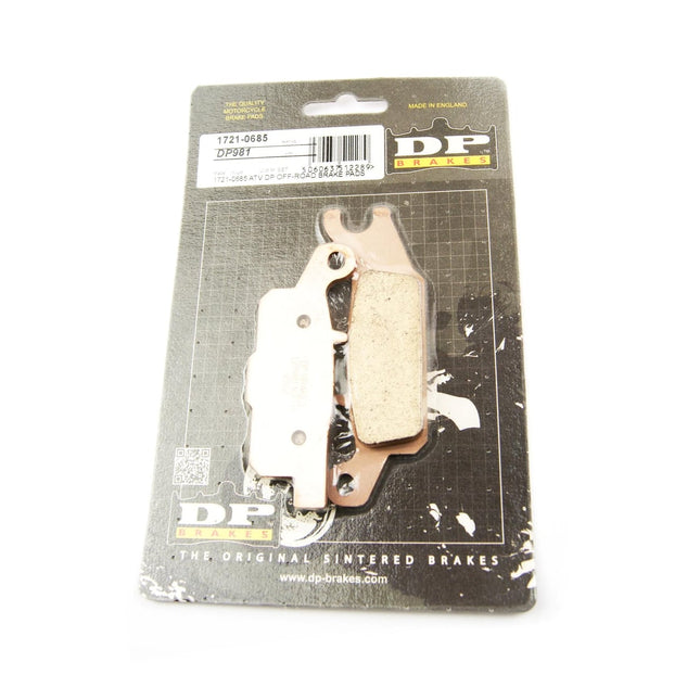BRAKE PADS DP BRAKES HARD, DP981 Premium Sintered, 39-445