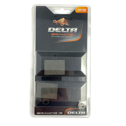 Brake Pads Mineral Organic M, Delta Braking, DB2198-M Delta BP264M01B