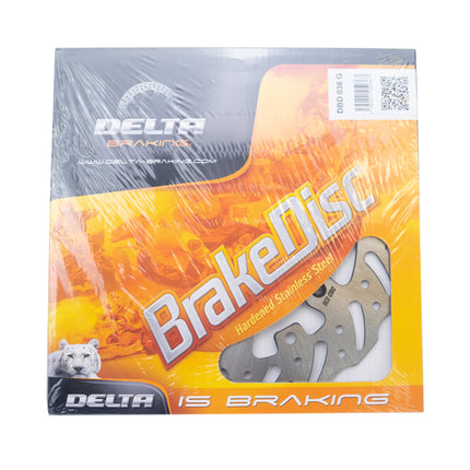 Disc Brake Front KTM Husq, No Speedo Hole, Delta Braking DBD036, 77309060000, 77309060300