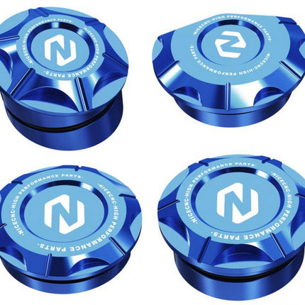 Frame Hole Plugs Blue Yamaha YZ250 2016-2023