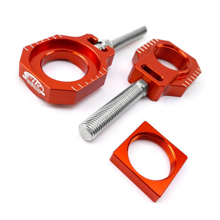 Axle Block & Bolt KTM Sxf 13-21, ASRAB-19 Orange