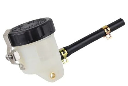 Clutch Front Brake Fluid Reservoir Tank With Tube Kawasaki Ninja ZX14R Suzuki GSXR BMW