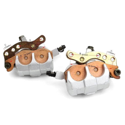 Brake Caliper LH / RH Set KVF750, 43080-0019-DJ, 43080-0020-DJ