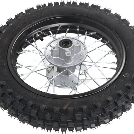 Rear Wheel 10 Pit Bike 12mm Axle, 10-2.50, Disk Brake