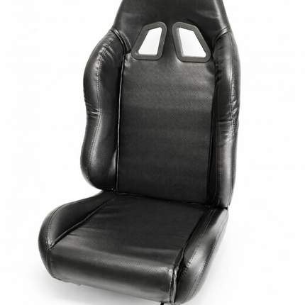 Buggy Go Kart Universal Single Bucket Seat Large With Mounting Rails