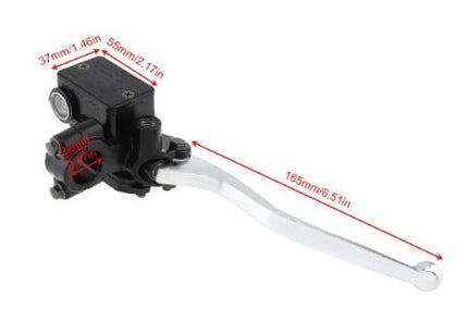 Master Cylinder Hydraulic Brake Lever Universal 10mm Mirror Mount