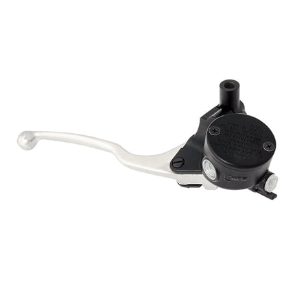 Master Cylinder Retro 14mm, Black Body With Silver Lever., 32-1187