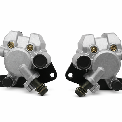 Brake Caliper Front Set 02-07 Suzuki Eiger Vinson 400 500 Black Brackets 59100-38F30-999 Black Bracket