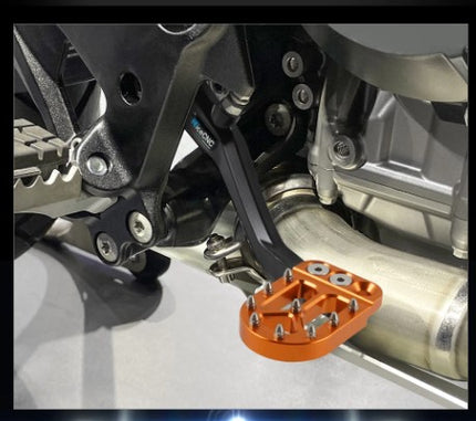 Rear Brake Lever Pedal Black Orange 2019-22 KTM 790 890 Adventure R Aluminium 63513050033C1