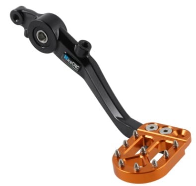 Rear Brake Lever Pedal Black Orange 2019-22 KTM 790 890 Adventure R Aluminium 63513050033C1