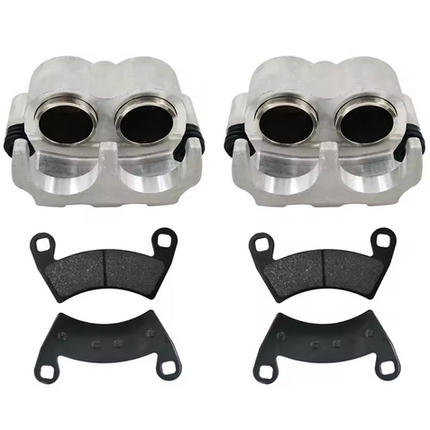 Front Brake Caliper Pair Pads 08-23 Polaris General Lsv Ranger Rzr Sportsman Ace 2203747 1911283