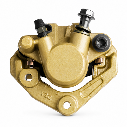 Front Brake Caliper 02-14 Yamaha Mbk Ybr Yb 125 Jog Bws Yw 50 100 Zuma Booster Brake Pads Bracket
