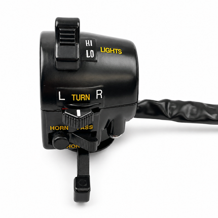 Handlebar Switch - Left, 46091-047 Kawasaki 1973 H1-D 1974 H1-E 1975 H1-F 1975 H2-C (mach Iv) 1976 KH250-A5 1976 KH400-A3 19, MC-01A05