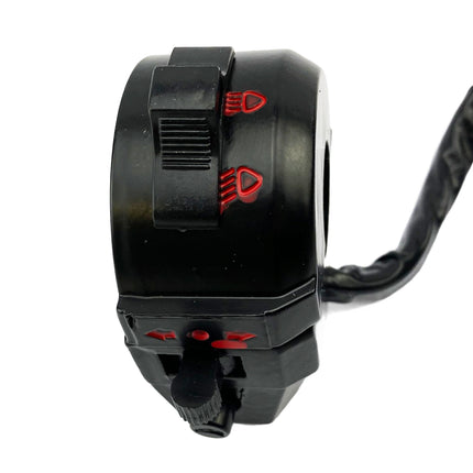 Switch, Indicators/dip/high/horn, Universal Dirt, Street, ATV