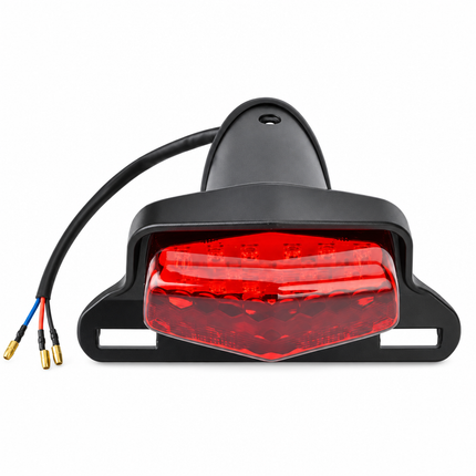 Lucas Style Classic Vintage LED Taillight Triumph British Cafe Racer Black