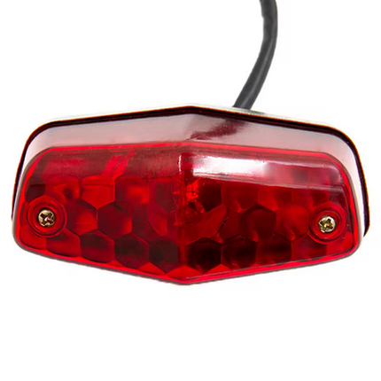 Taillight 12V Bulb Universal Red Rear Lamp Lucas 564 British Style