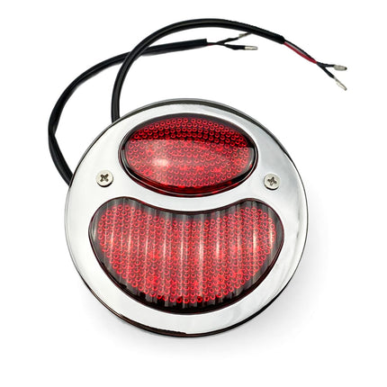 Taillight 12V LED Chrome Universal