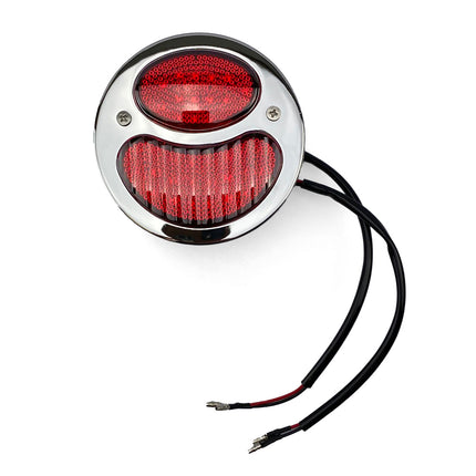 Taillight 12V LED Chrome Universal