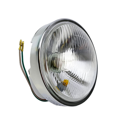 Headlight Unit Yamaha DT50, With BA20D Bulb, 150mm Dia.