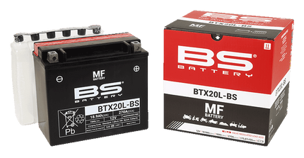 BATTERY YTX20L-BS 12V M.FREE, BS Maintenance Free BTX20L-BS, 300610 BS-BTX20L-BS
