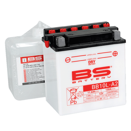 Battery YB10L-A2 12V 11Hh, Bs With Acid Pack BB10L-A2, 310556, BS-BB10L-A2