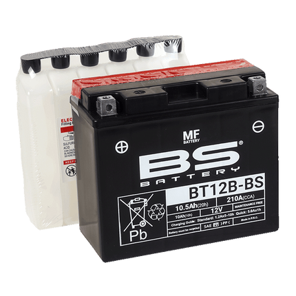 BATTERY YT12B-BS 12V 11Ah BS, BS Maintenance Free BT12B-BS