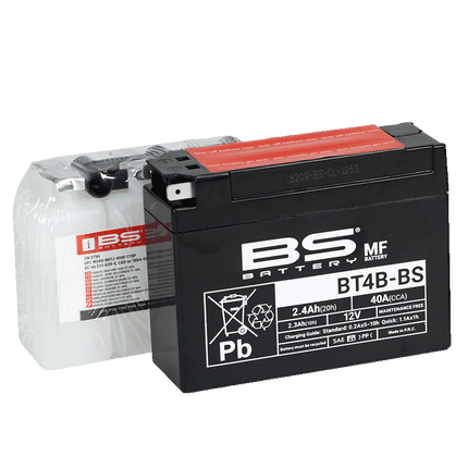 Battery YT4B-BS 12V M.free Bs, Bs Maintenan Free BT4B-BS, 300625, BS-BT4B-BS