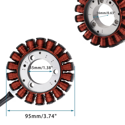 Stator Coil Honda TRX350 Fourtrax Ranger 2000-2006 31120-HN5-671 31120-HN5-M02