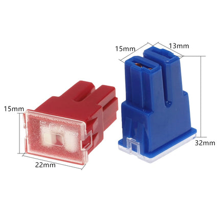 Pack of 2 Cartridge Fuses 20 Amp ATV UTV Female PAL 293 Series