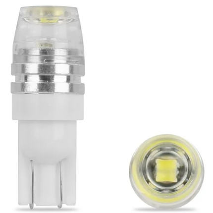 T10 194 LED Bulb 12V 1W Xenon 5730 White Wedge T10 Base