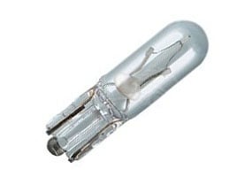 Light Bulb 6V 1W T5 Mini Capless P284
