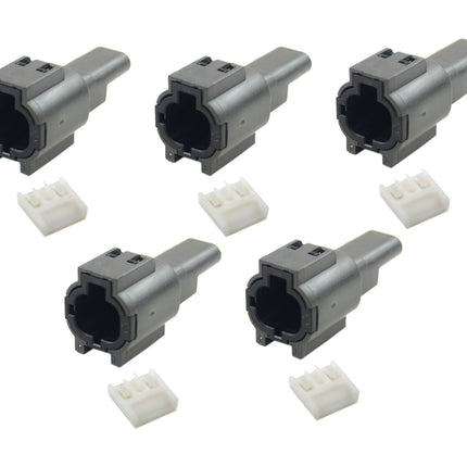 2 Pin Female Connector FRM-104, Pack / 5