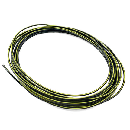 ELECTRICAL WIRE BLACK / YELL 4 METRE, 0.75mm sq / 14 Amp Capacity.