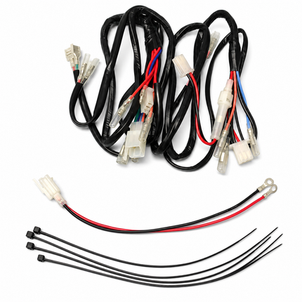 Wiring Loom Lights Indicator Universal Motorcycle Enduro Mot Road Use