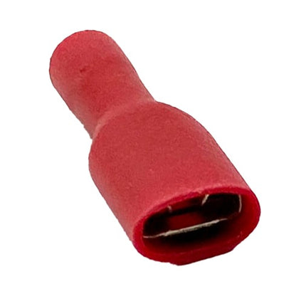 Terminal Red Spade Female P100, Pack Of 100 / T6.3mm, WT10 /