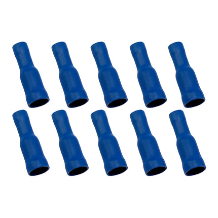 Terminal Blue Female Bullet, Pack / 10