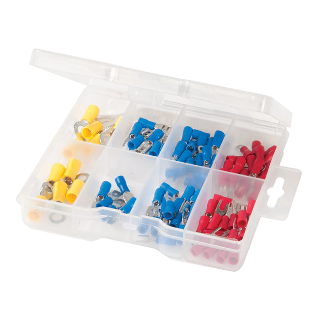 Assorted 82PCS Crimp Terminal Box Mixed