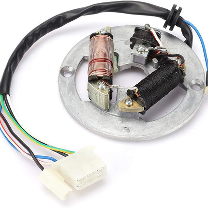 Stator Coil Yamaha PW80 2-COIL Ignition Coil With Plate Not 2003 Model