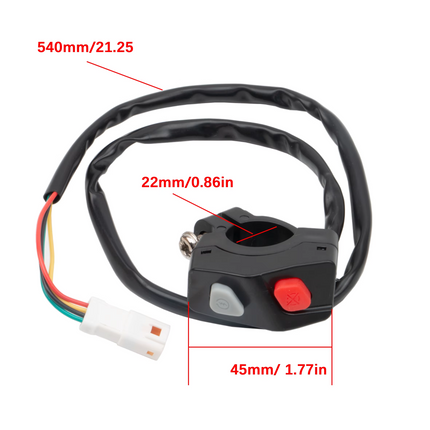 Starter Engine Stop Handlebar Switch Bar Mount Wiring
