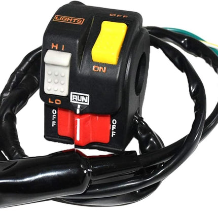 LH Light On Off Switch Replacement 1986-1987 Honda ATC200X Atc 200X 35200-HB5-020