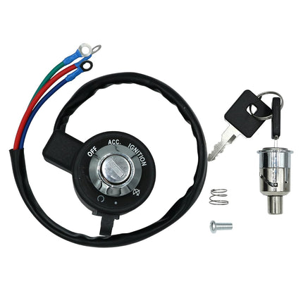 Ignition Switch Set 91-11 Harley Davidson Fxr Fxlr Fxrp Fxrs Fxrt Xl Xr 883 1200 3-WIRE 2 Keys