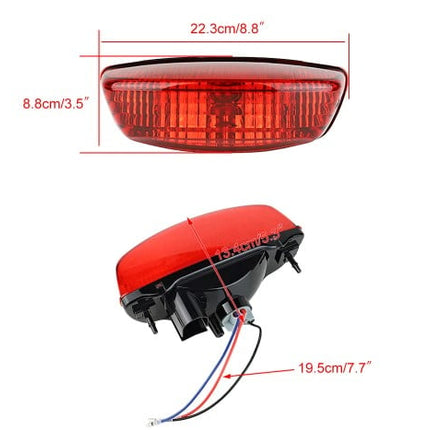 Taillight 02-14 Suzuki Kawasaki Quadsport Eiger Vinson Kfx Ksf 250 400 500 35710-03G30