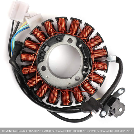 Stator Coil Honda 2011-2013 CBR250R 2015-2018 CBR300R 31120-KYJ-901
