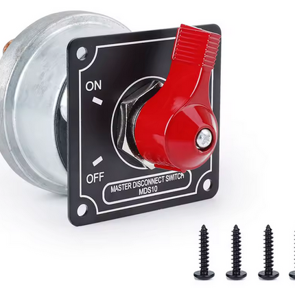 4 Pole Battery Isolator Switch 12V 250AMP Motorsport Kill Switch