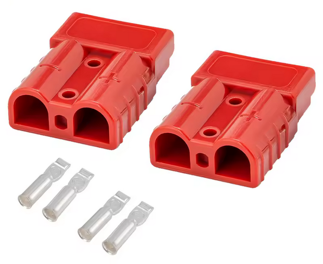 Battery Cable Connector Kit 350 Amp Anderson 12V Silver-plated Contacts